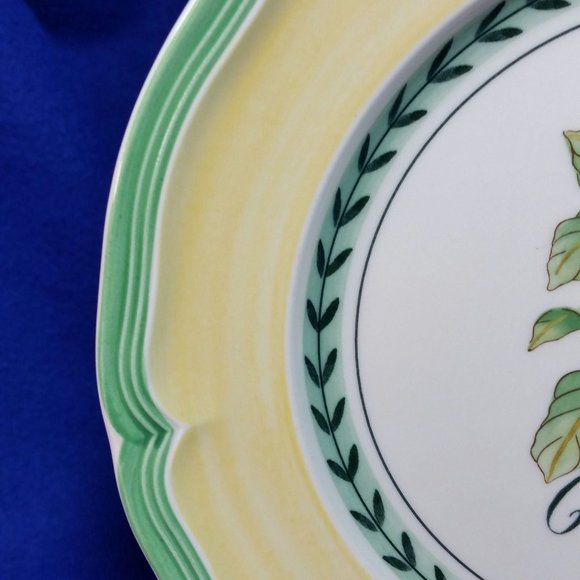 Villeroy & Boch Lemon Salad Plate French Garden Valence Collection Pre-Owned - Picture 5 of 10